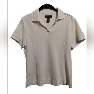 Tommy Bahama Tan Fitted Polo Shirt Short Sleeve